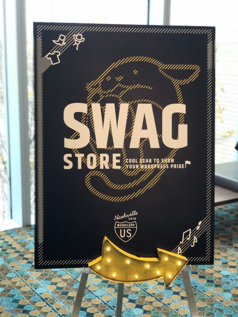 WordCamp Tip #2 Get Your Swag